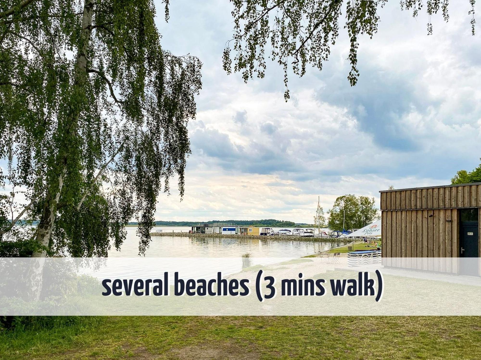 Ferienhaus Wiesengefluester W10 - Mit Sauna, Kamin Und Garten Röbel Eksteriør bilde